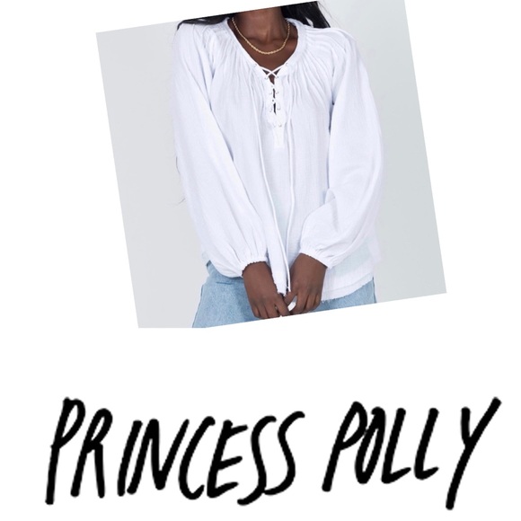 🎉HP🎉 Princess Polly Oversized Rachael Top - Picture 1 of 12